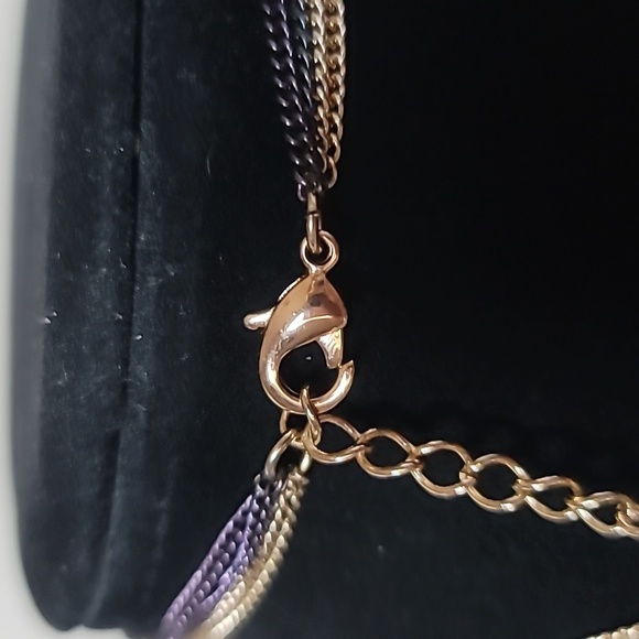 New! BETSEY JOHNSON Hollywood Glam Leopard Firefly Pill Locket Necklace. - Picture 10 of 12